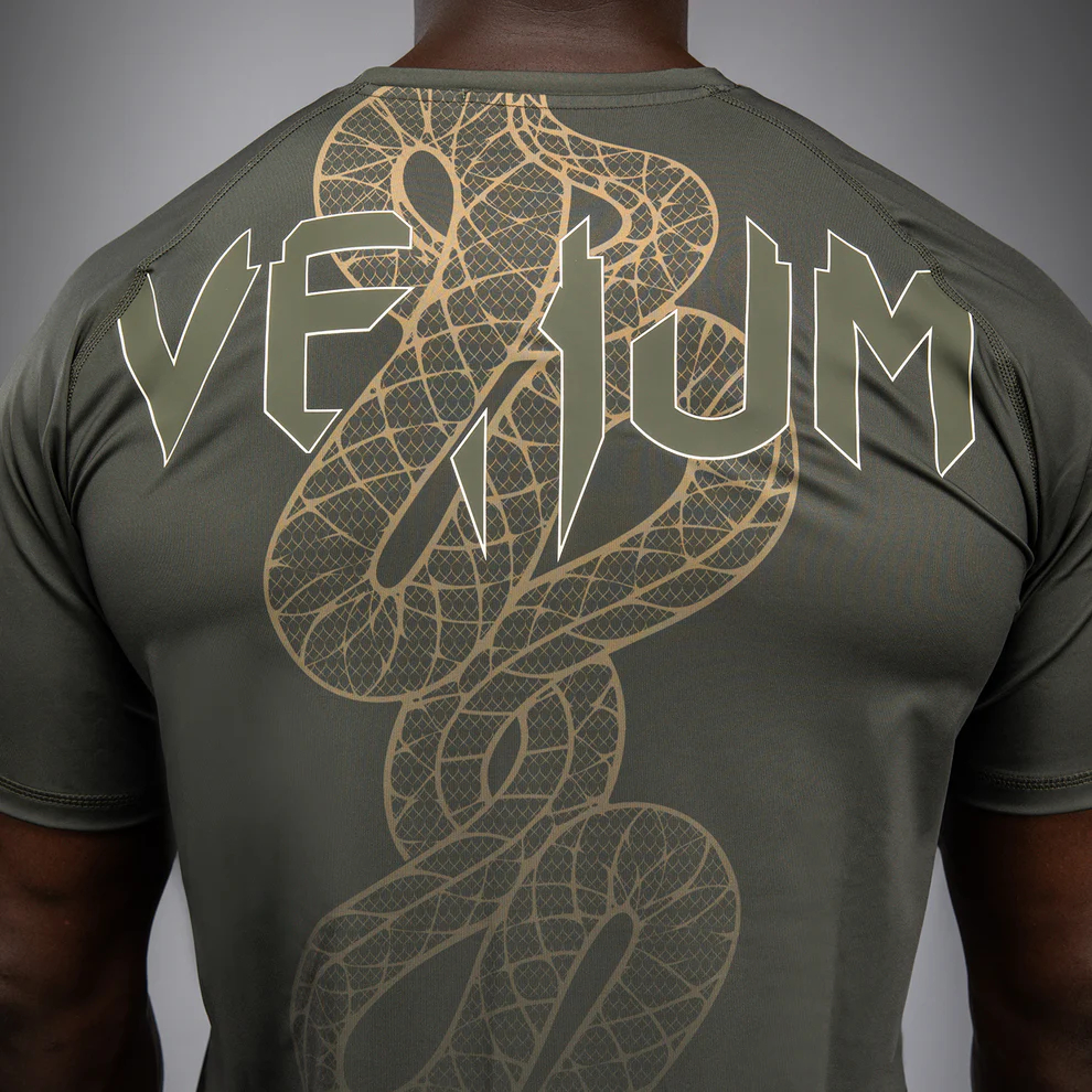 Футболка Venum Serpenti Dry Tech Khaki/Bronze/Ivory
