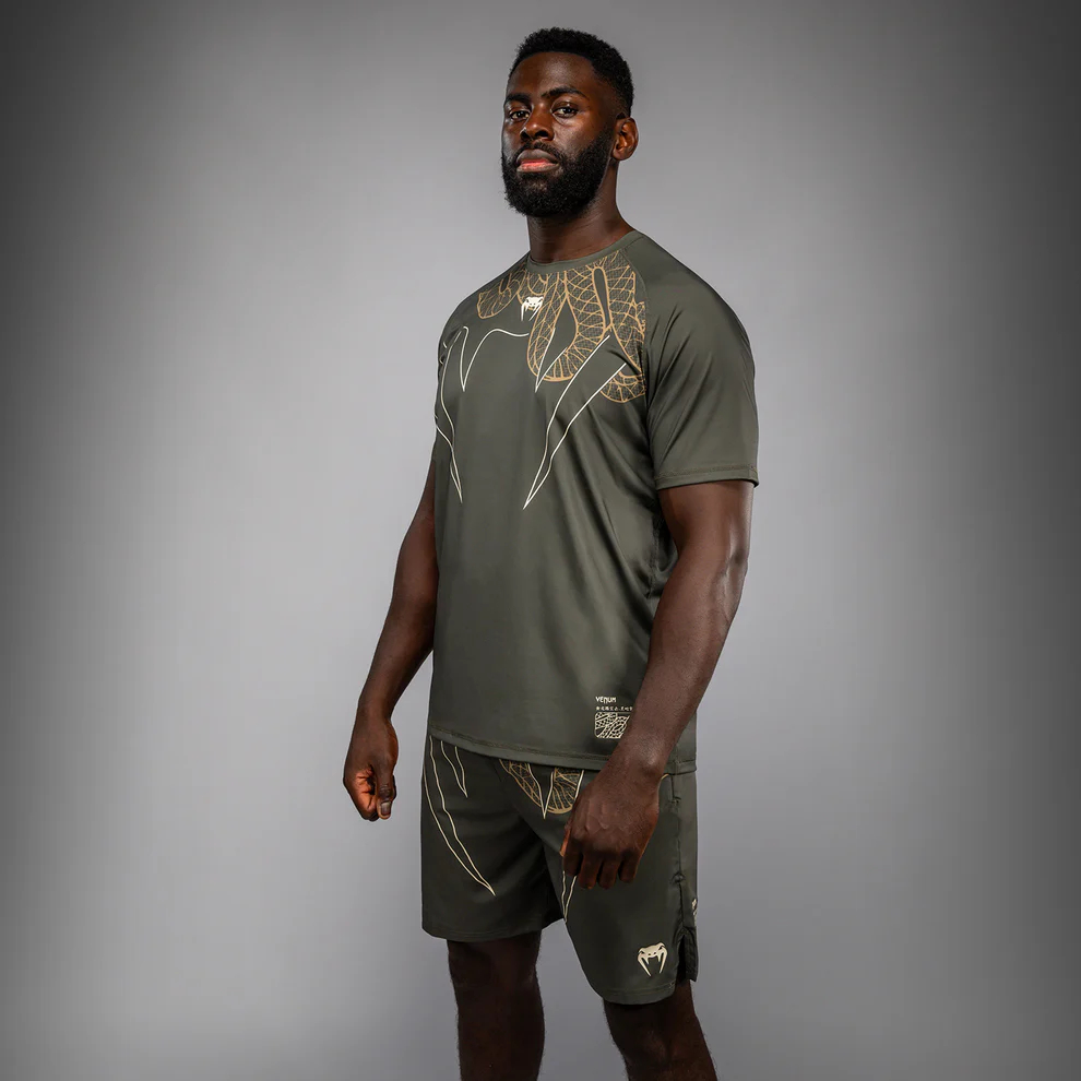 Футболка Venum Serpenti Dry Tech Khaki/Bronze/Ivory