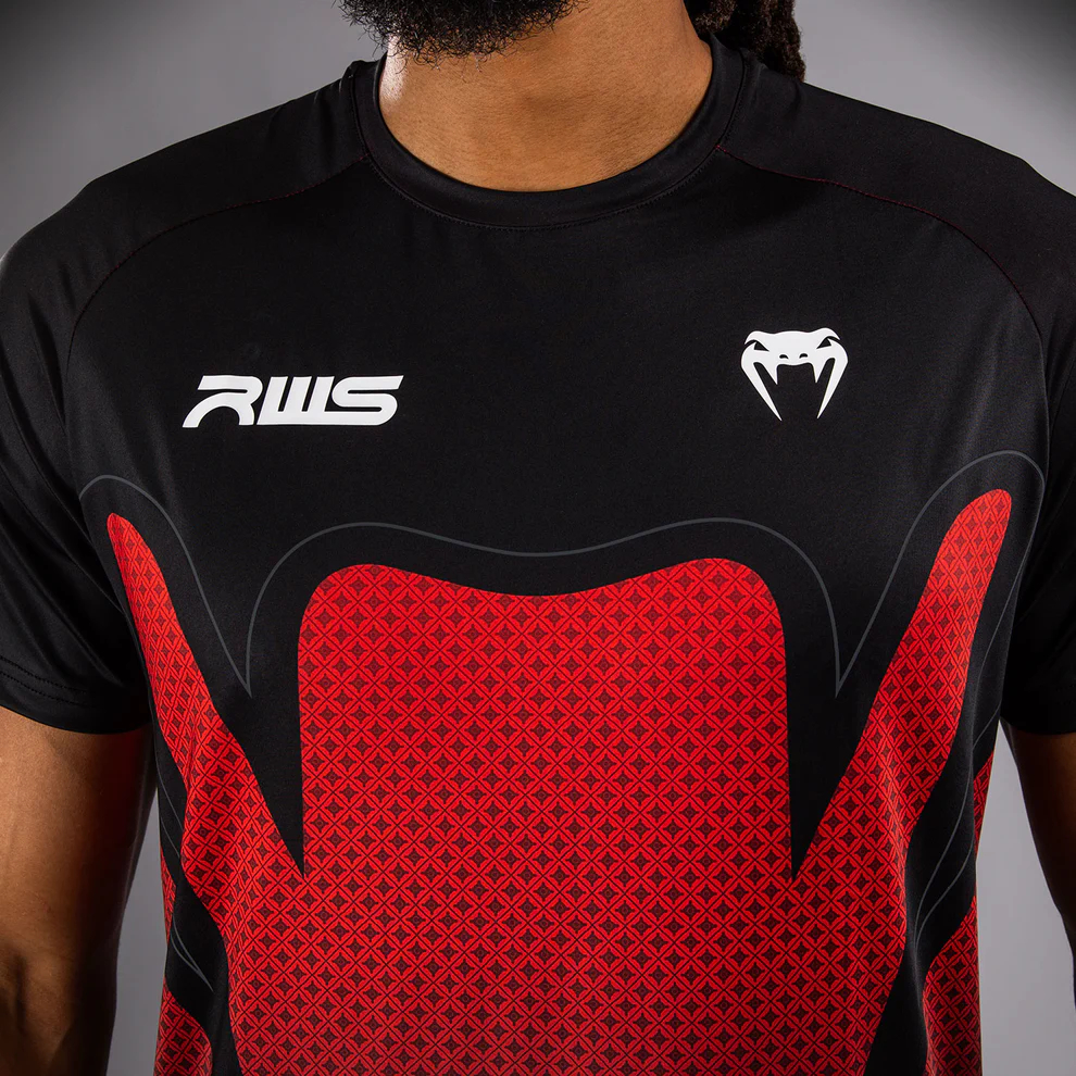 Футболка Venum x RWS 2.0 Dry-Tech Black/Red
