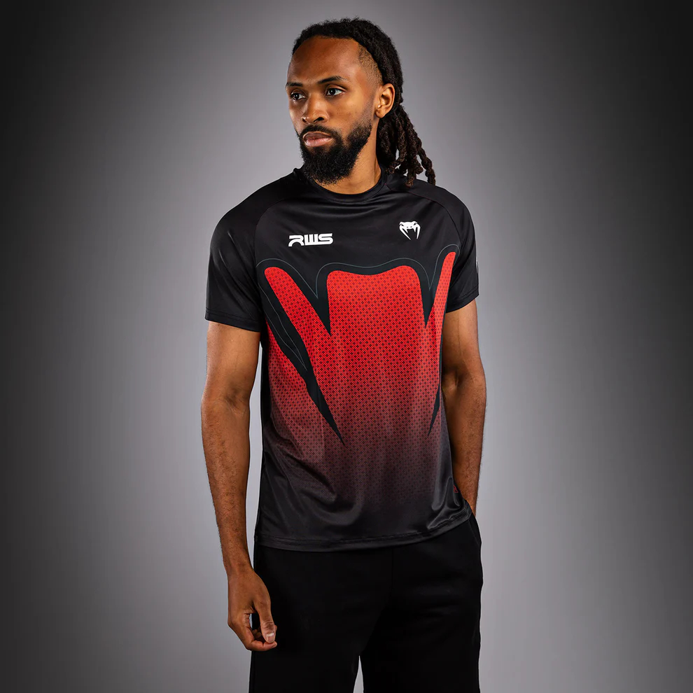 Футболка Venum x RWS 2.0 Dry-Tech Black/Red