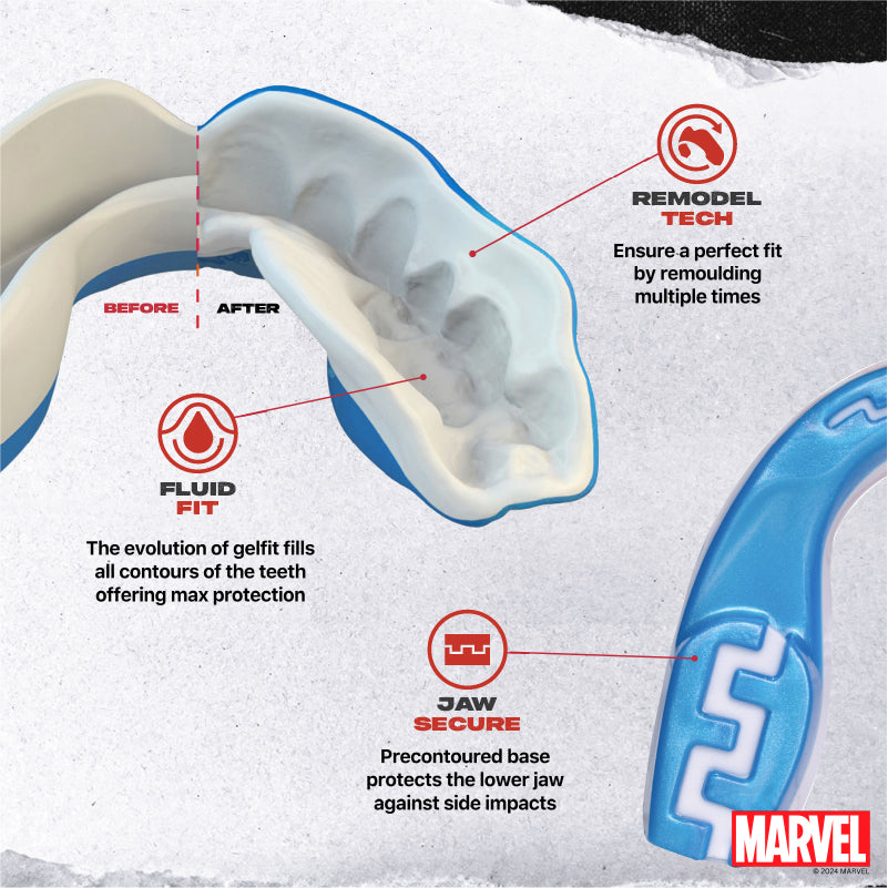 Капа SAFEJAWZ Marvel Ortho Venom 