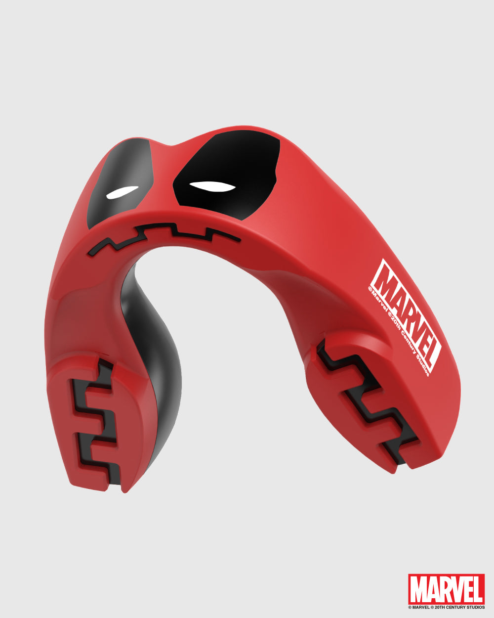 Капа SafeJawz Marvel Deadpool, красная, для взрослых