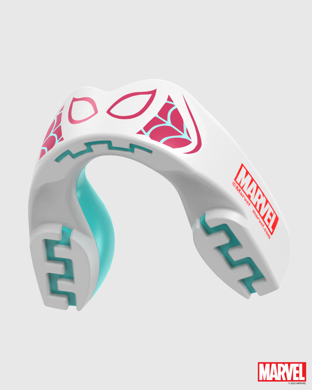 Капа SafeJawz Marvel Spider-Gwen, белая Капа SafeJawz Marvel Spider-Gwen, белая