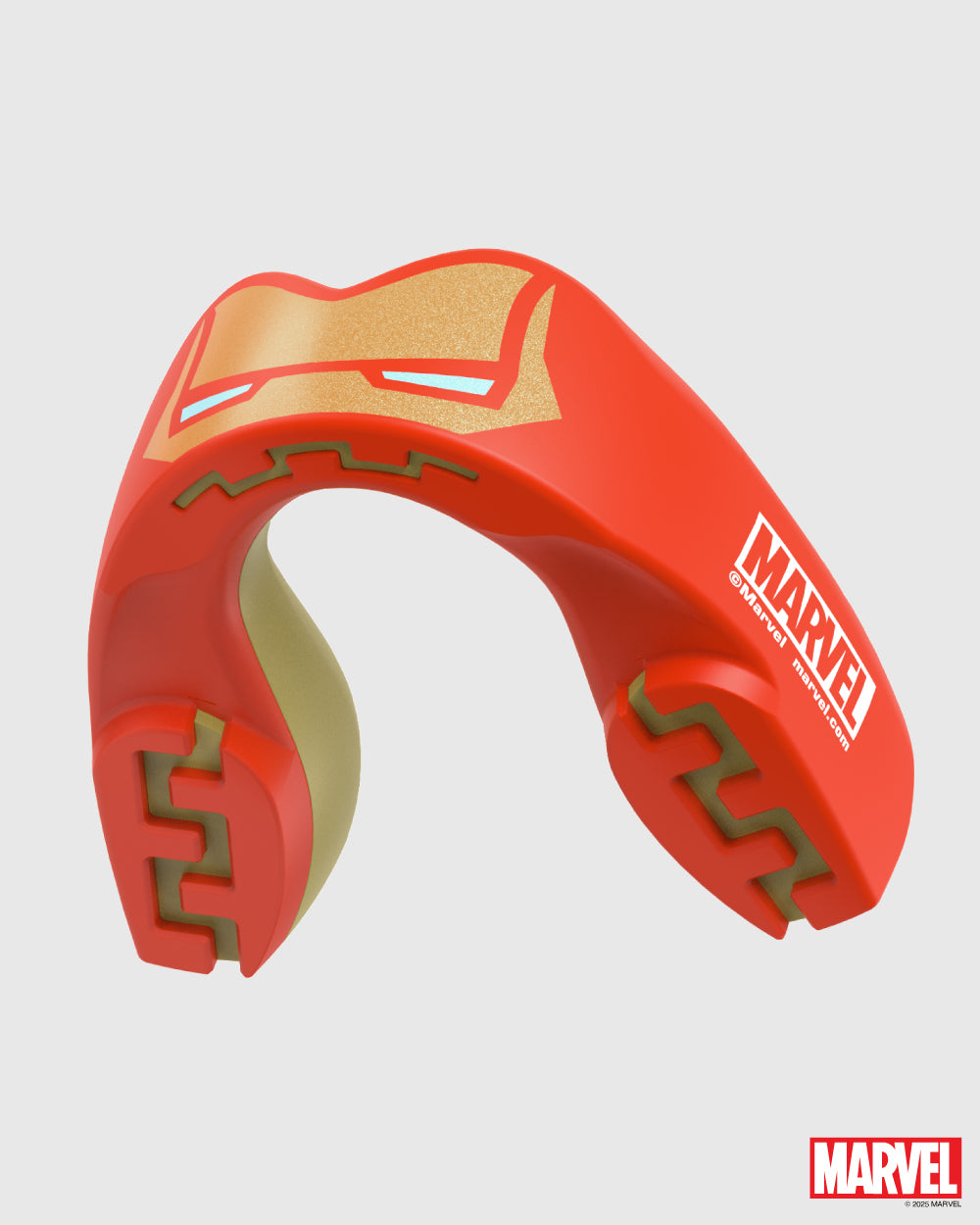 Капа SafeJawz Marvel Iron Man, красная