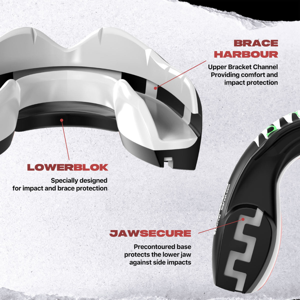 Капа SAFEJAWZ Marvel Ortho Venom 