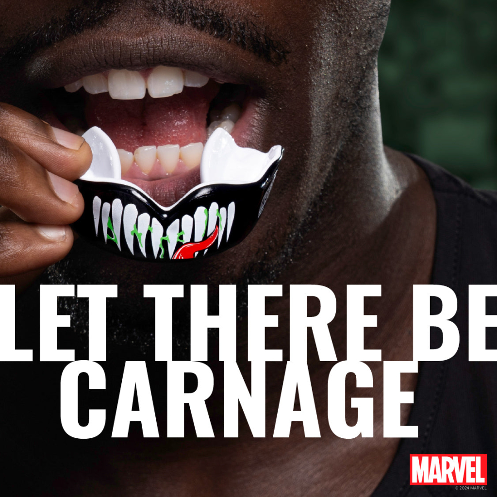 Капа SafeJawz Marvel Venom, синяя