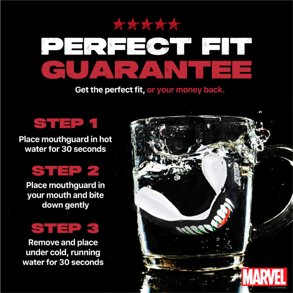 Капа SafeJawz Marvel Venom, синяя
