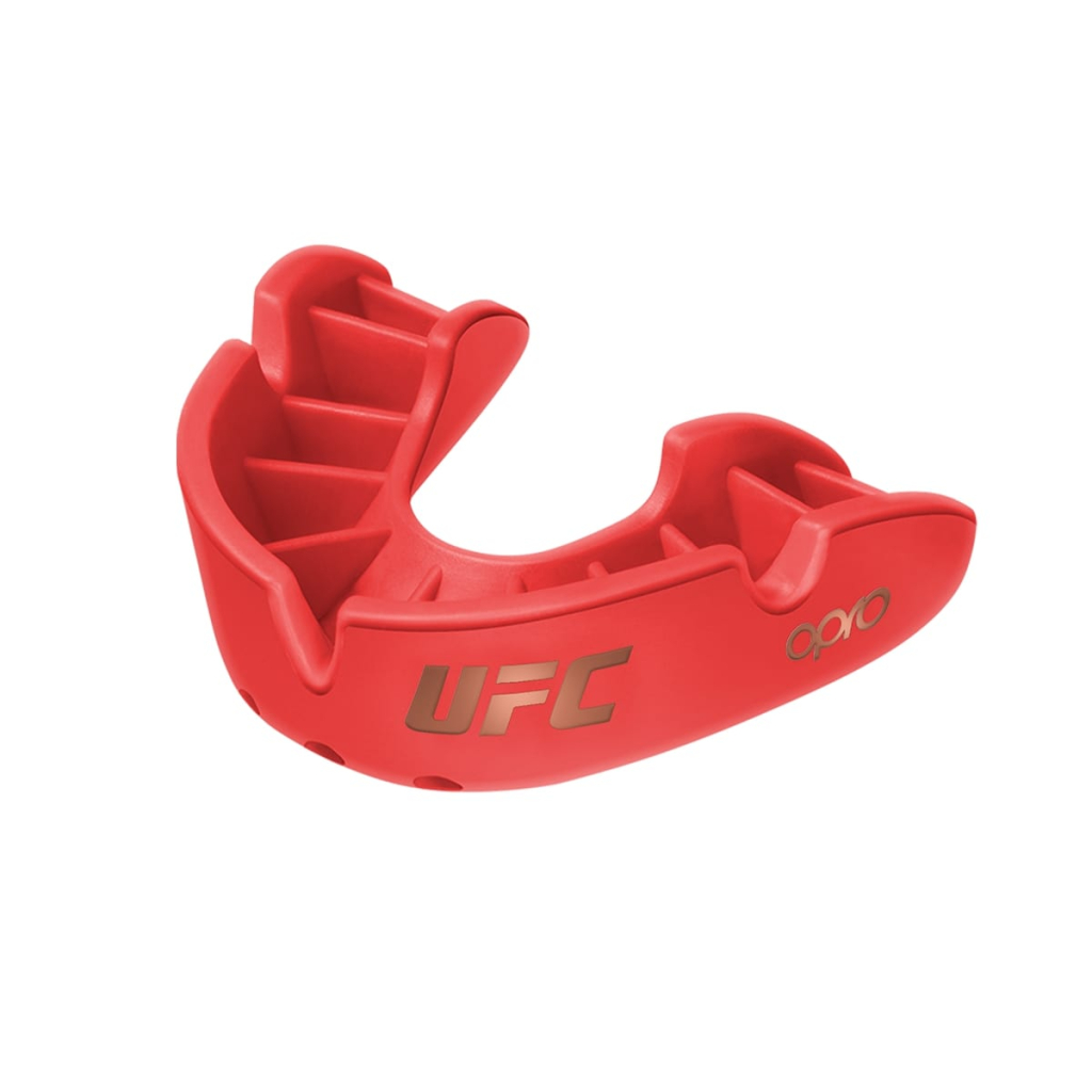 Капа Opro UFC уровня Bronze, красная