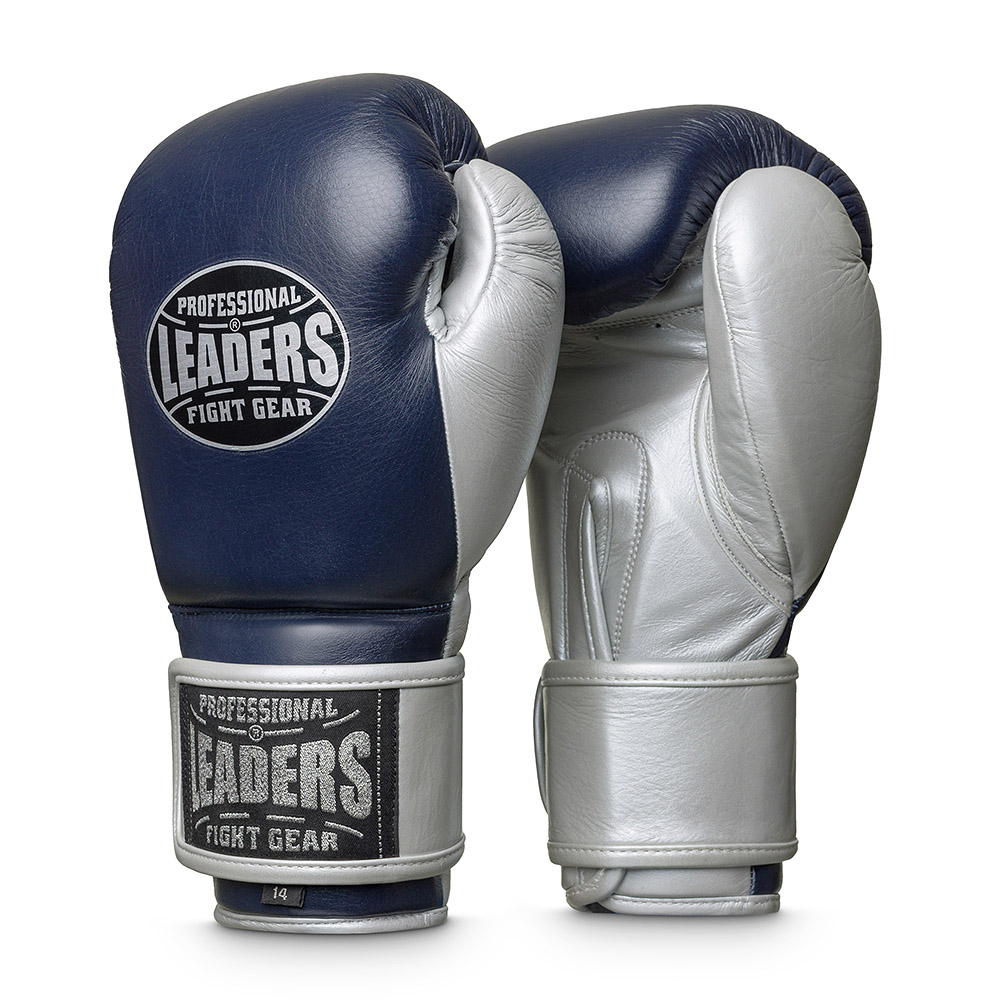 Перчатки боксерские LEADERS ULTRA BL/SIL Перчатки боксерские LEADERS ULTRA BL/SIL