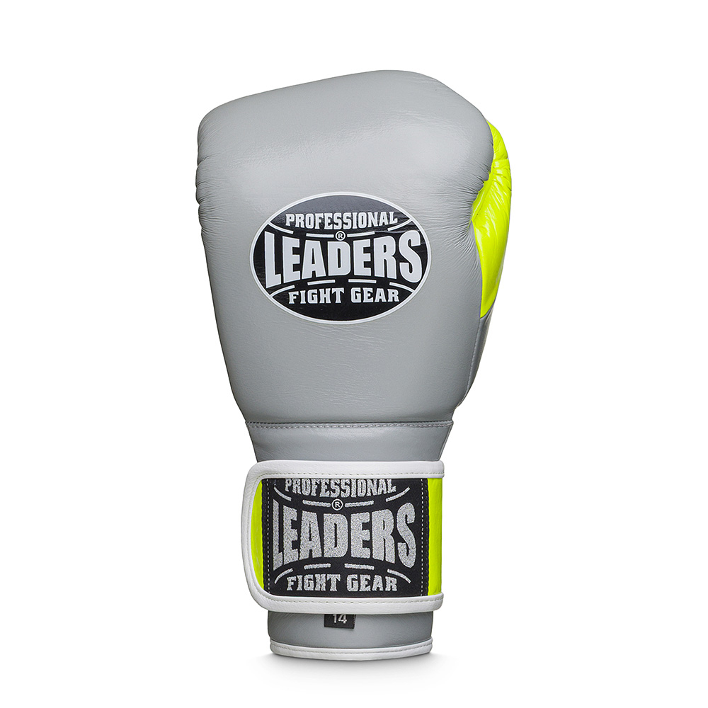 Перчатки боксерские LEADERS LS FANCY GR/GN Перчатки боксерские LEADERS LS FANCY GR/GN