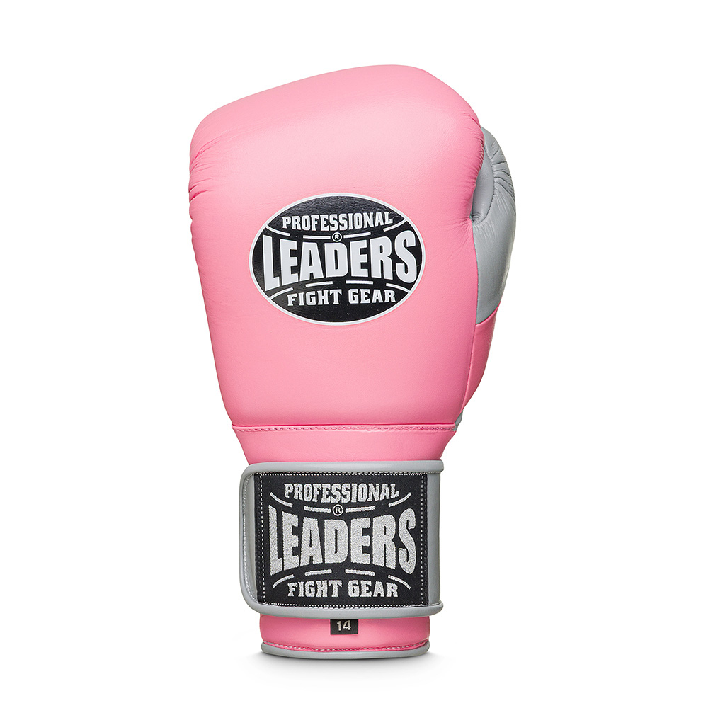 Перчатки боксерские LEADERS LS FANCY SOFT PNK/GR Перчатки боксерские LEADERS LS FANCY SOFT PNK/GR