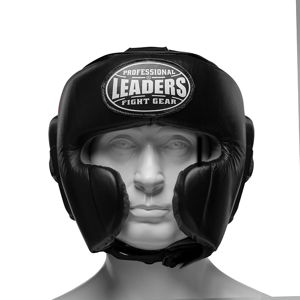 Боксерский шлем LEADERS LS MEX BK