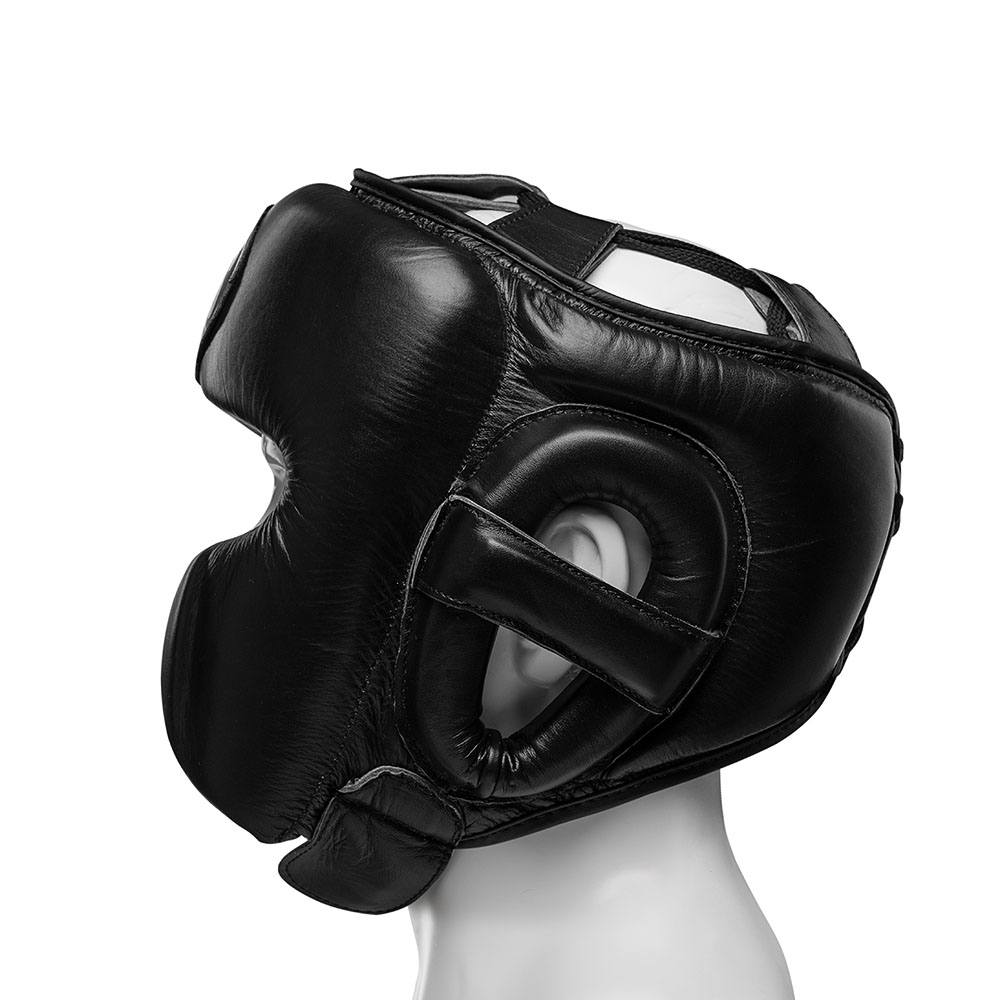 Боксерский шлем LEADERS LS MEX BK