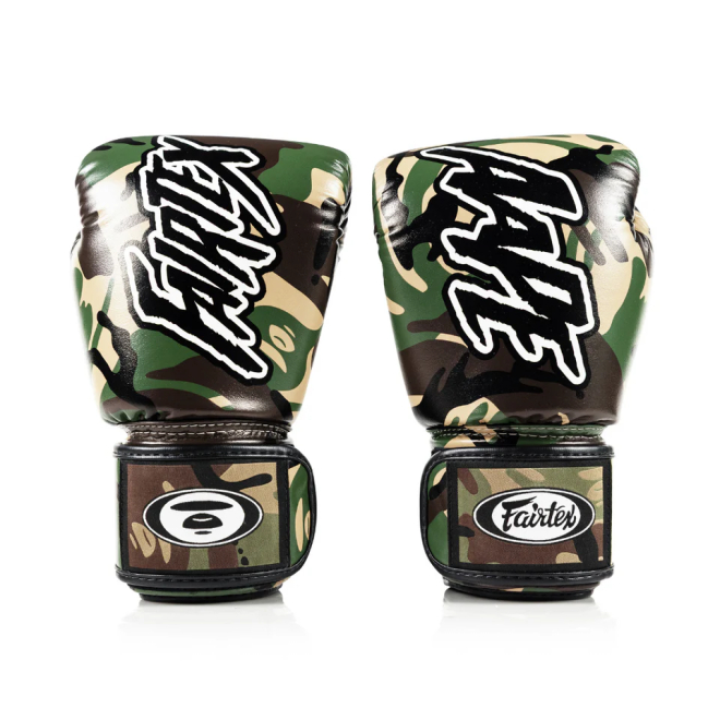 Боксерские перчатки Fairtex x AAPE Limited Edition