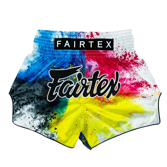 Шорты Fairtex BS1937 White Acid Jazz