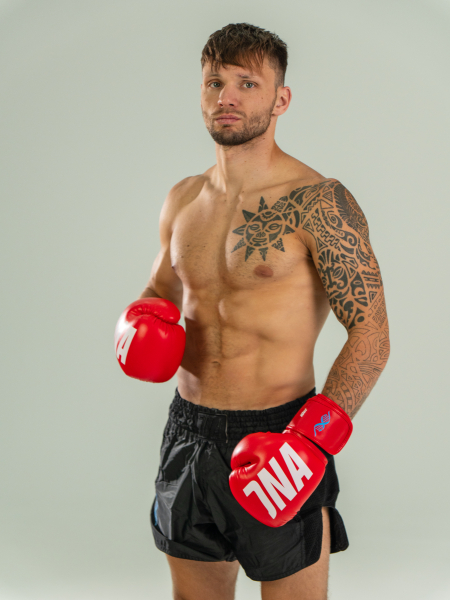 Боксерские перчатки DNA PRO BOXING Patriot, красные