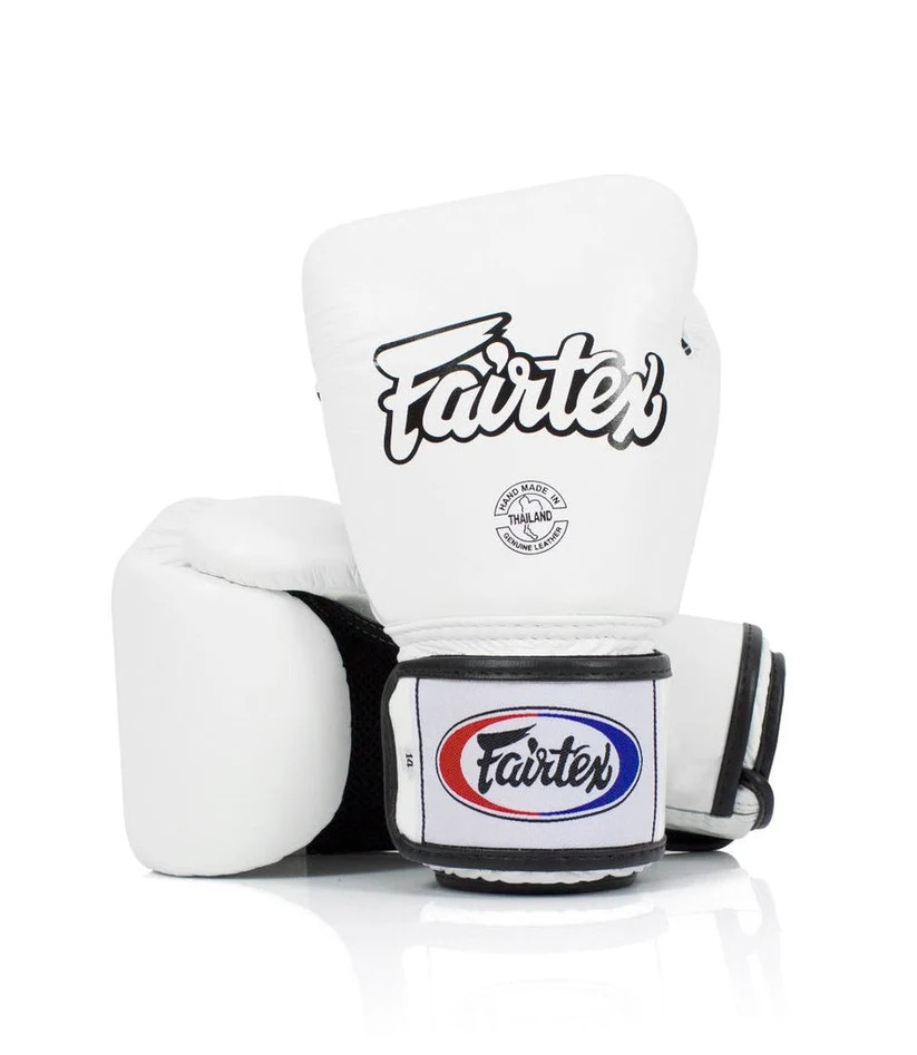 Боксерские перчатки Fairtex Breathable Universal BGV1, белые