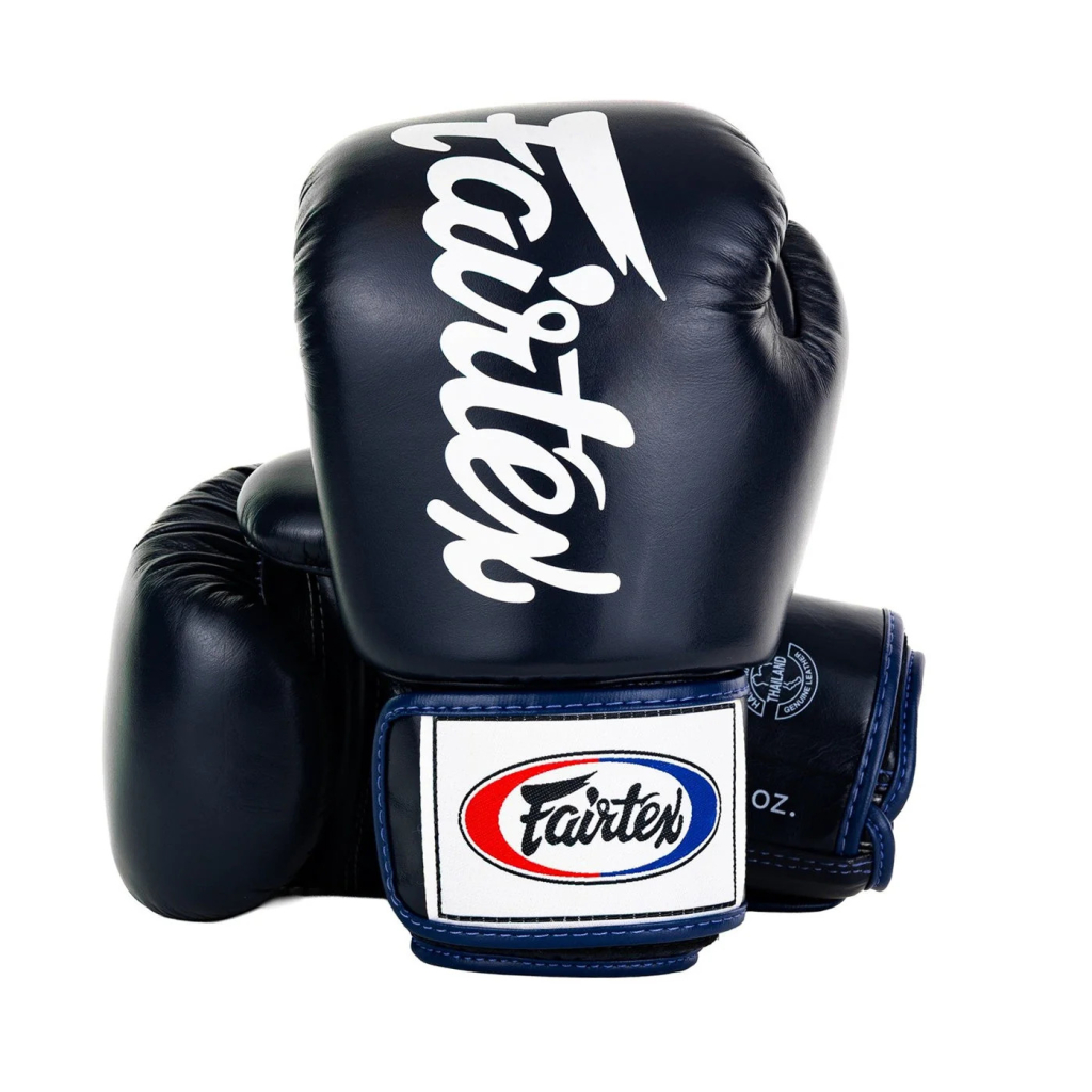 Боксерские перчатки Fairtex BGV19 Deluxe Tight Fit, синие