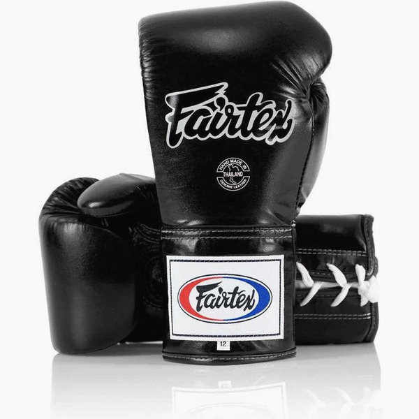 Боксерские перчатки FAIRTEX BGL6 PRO COMPETITION, черные