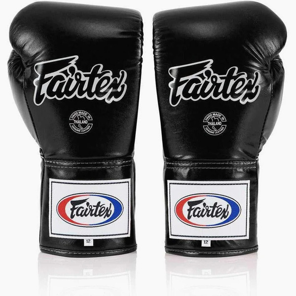 Боксерские перчатки FAIRTEX BGL6 PRO COMPETITION, черные