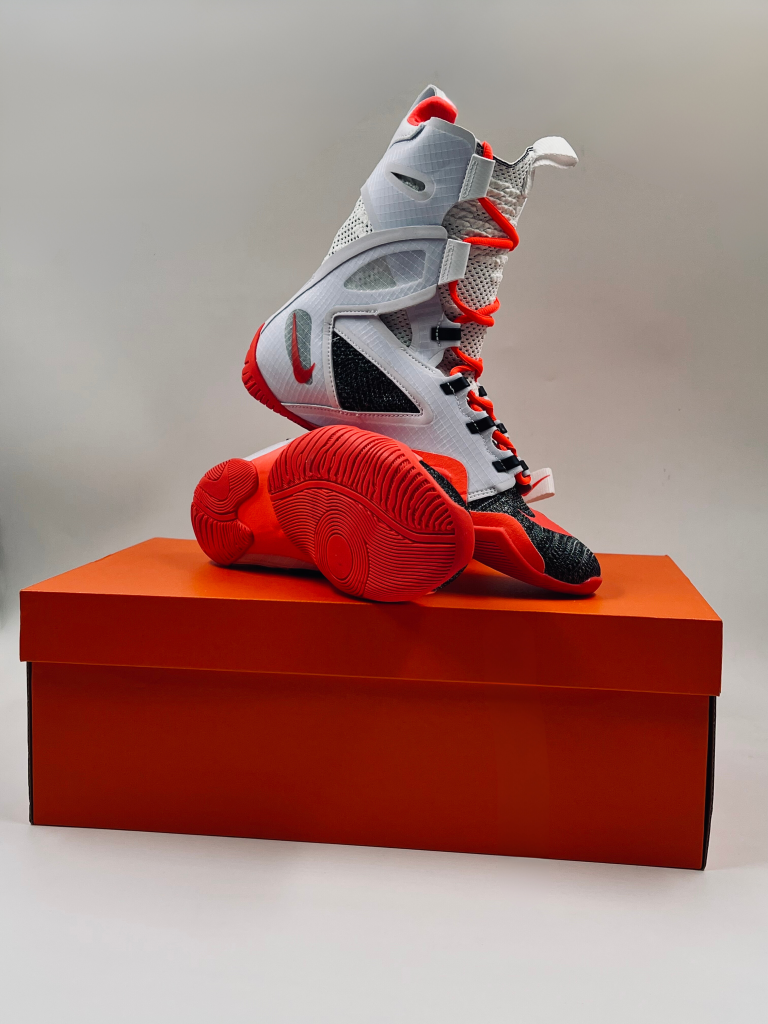 Боксёрки Nike HyperKO 2.0 White/Bright Crimson Black