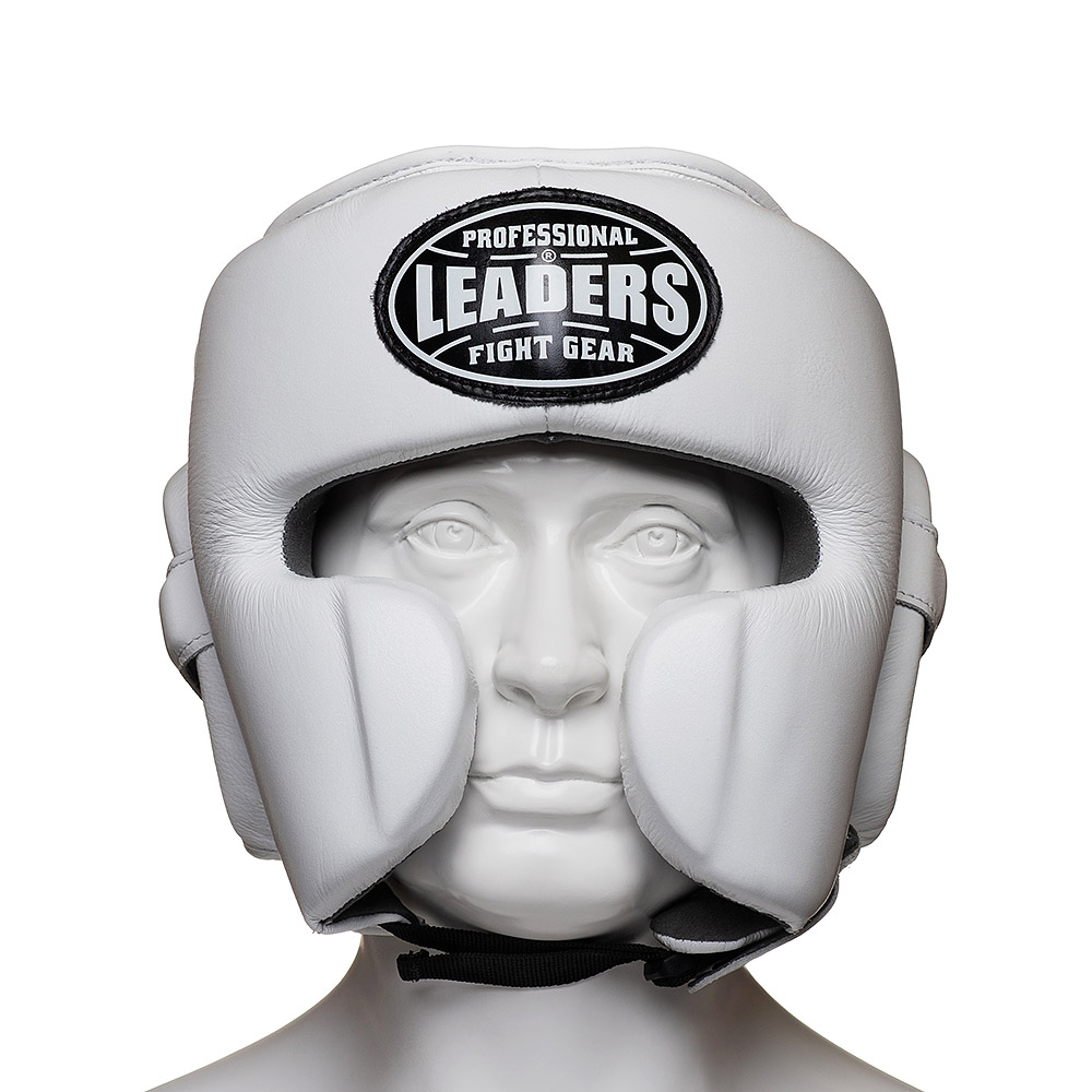 Шлем боксерский LEADERS LS MEX VELCRO WH