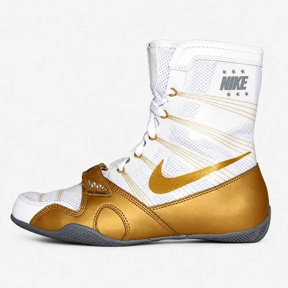 Боксерки Nike HyperKO 1 White/Gold Боксерки Nike HyperKO 1 White/Gold