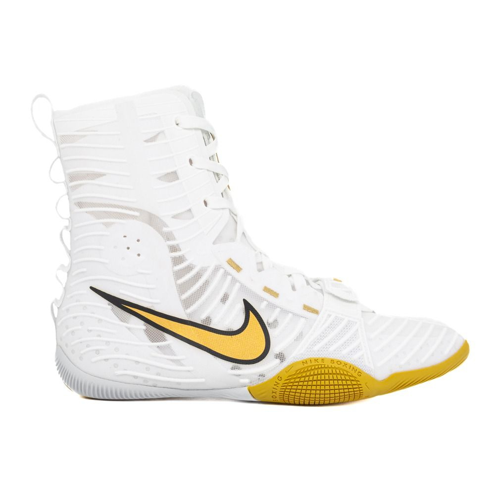 Боксерки Nike Hyper KO 3 White/Gold Боксерки Nike Hyper KO 3 White/Gold