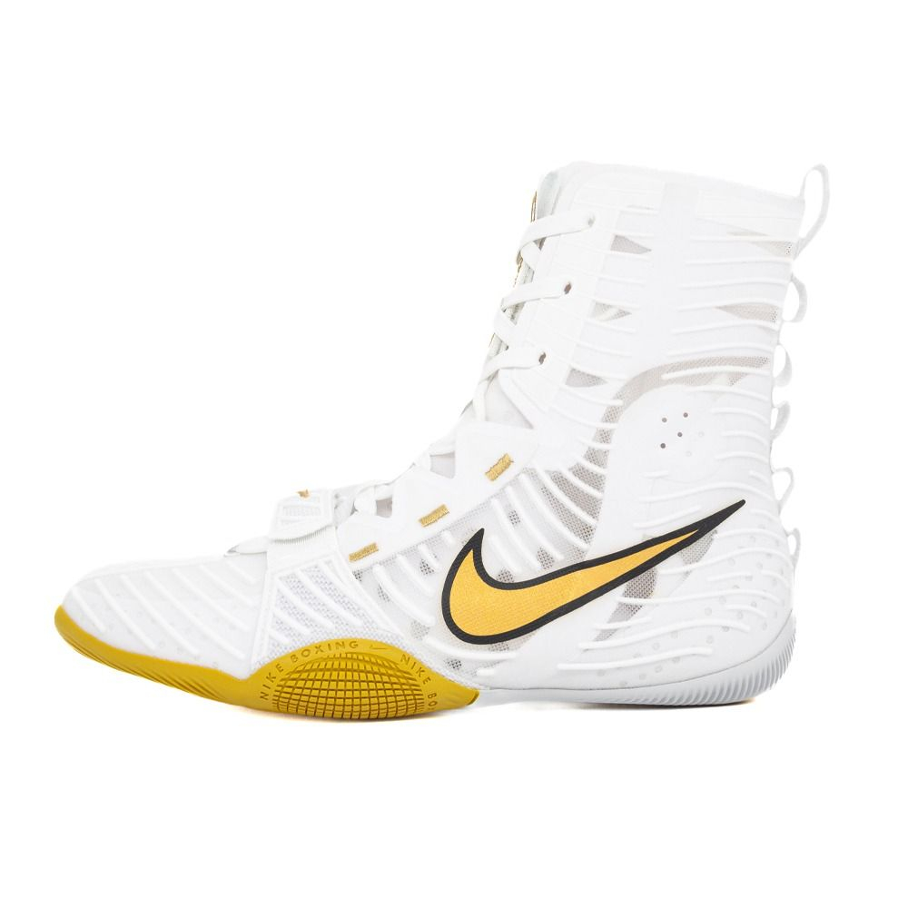 Боксерки Nike Hyper KO 3 White/Gold Боксерки Nike Hyper KO 3 White/Gold