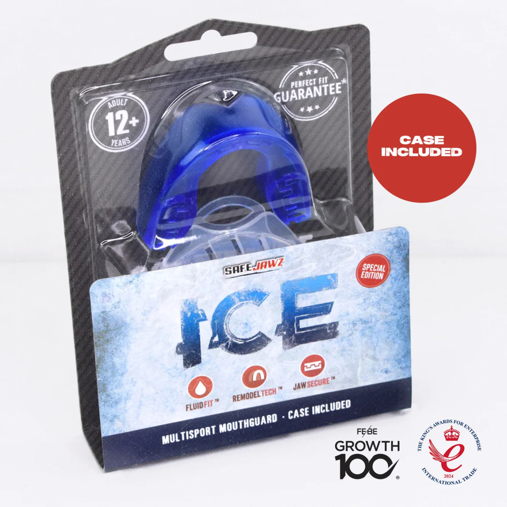 Капа SafeJawz Extro ICE Синяя Капа SafeJawz Extro ICE Синяя
