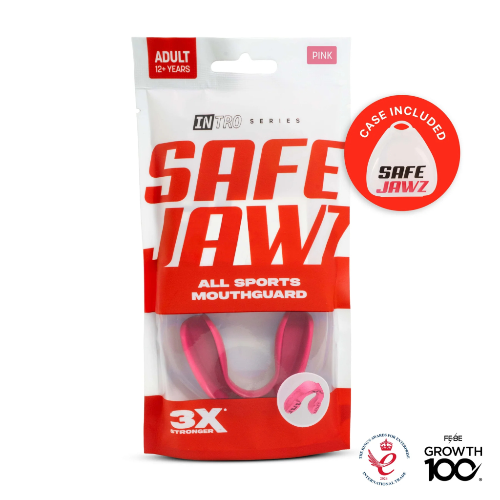 Капа SafeJawz Intro Series, розовая