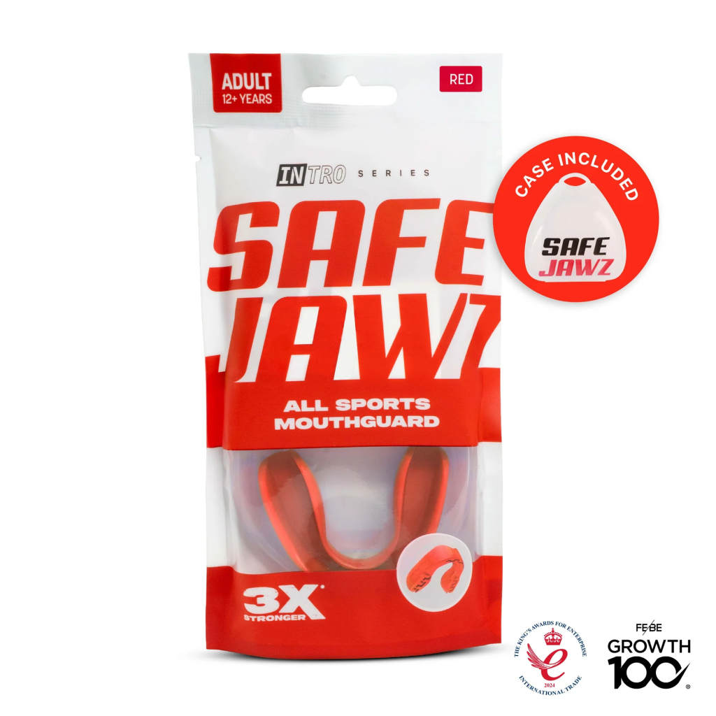 Капа SafeJawz Intro Series, красная Капа SafeJawz Intro Series, красная