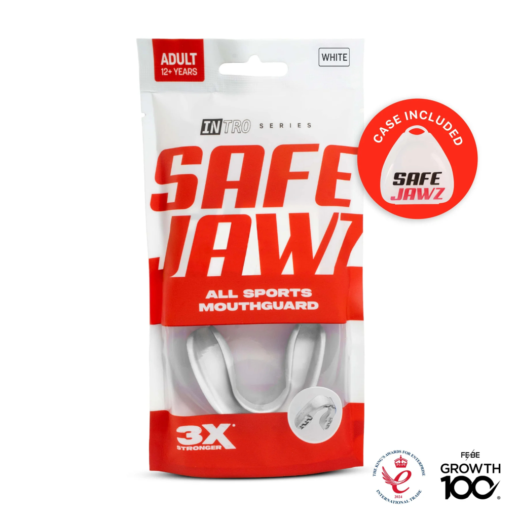Капа SafeJawz Intro Series, белая Капа SafeJawz Intro Series, белая