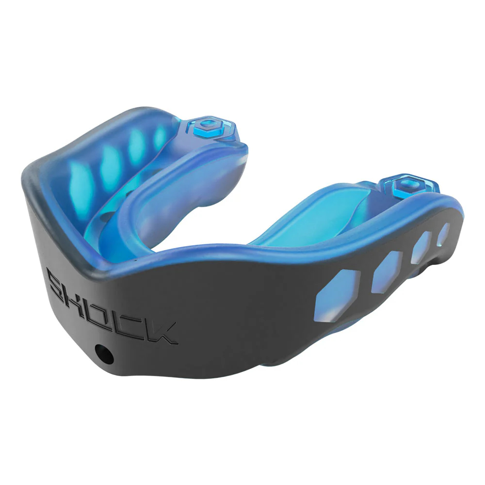 Капа Shock Doctor Gel Max черно-синий Капа Shock Doctor Gel Max черно-синий