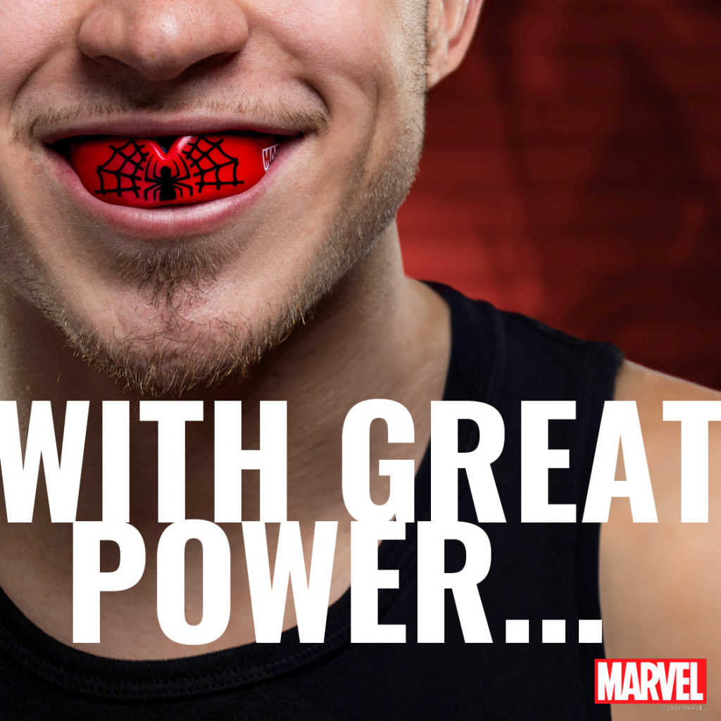 Капа SafeJawz Marvel Spider-Man, красная Капа SafeJawz Marvel Spider-Man, красная