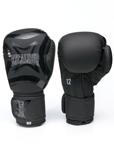 Боксерские перчатки Excalibur 8046/01 Black/White PU