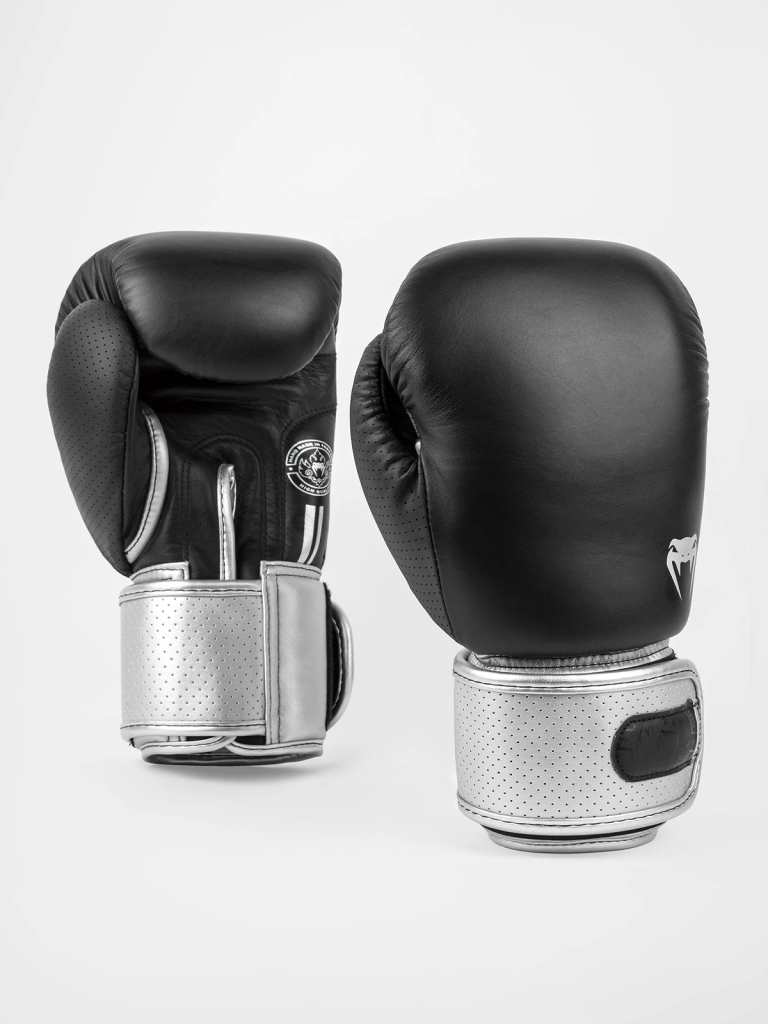 Боксерские перчатки Venum Power 2.0 Black/Silver
