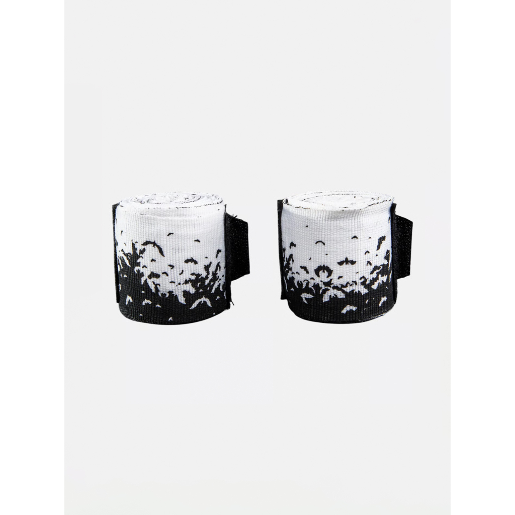 Боксерские бинты Venum Bats Black/White 4.5m Боксерские бинты Venum Bats Black/White 4.5m