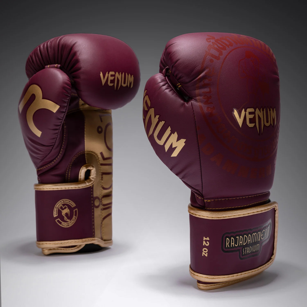 Боксерские перчатки Venum x Rajadamnern Black/Red