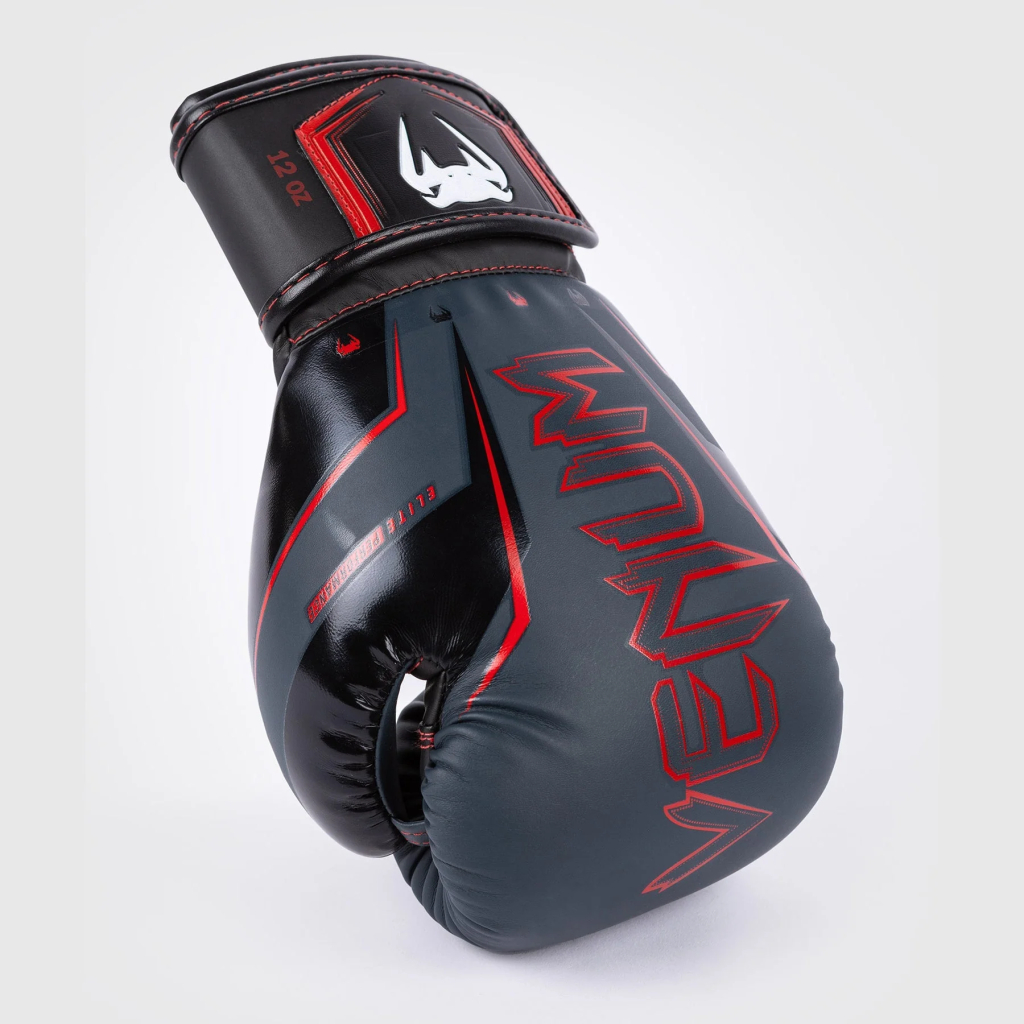 Боксерские перчатки Venum Elite Evo Navy/Black/Red