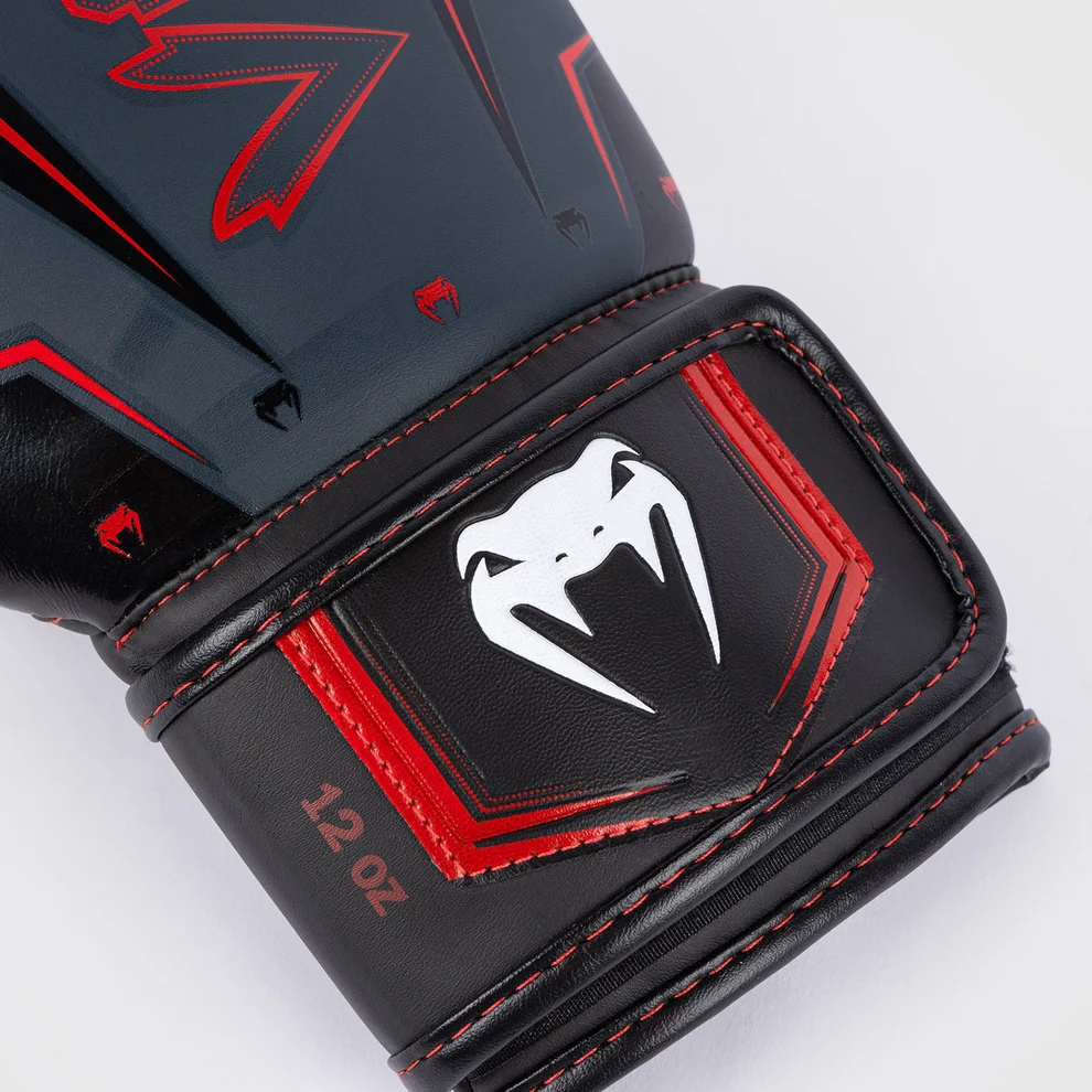 Боксерские перчатки Venum Elite Evo Navy/Black/Red