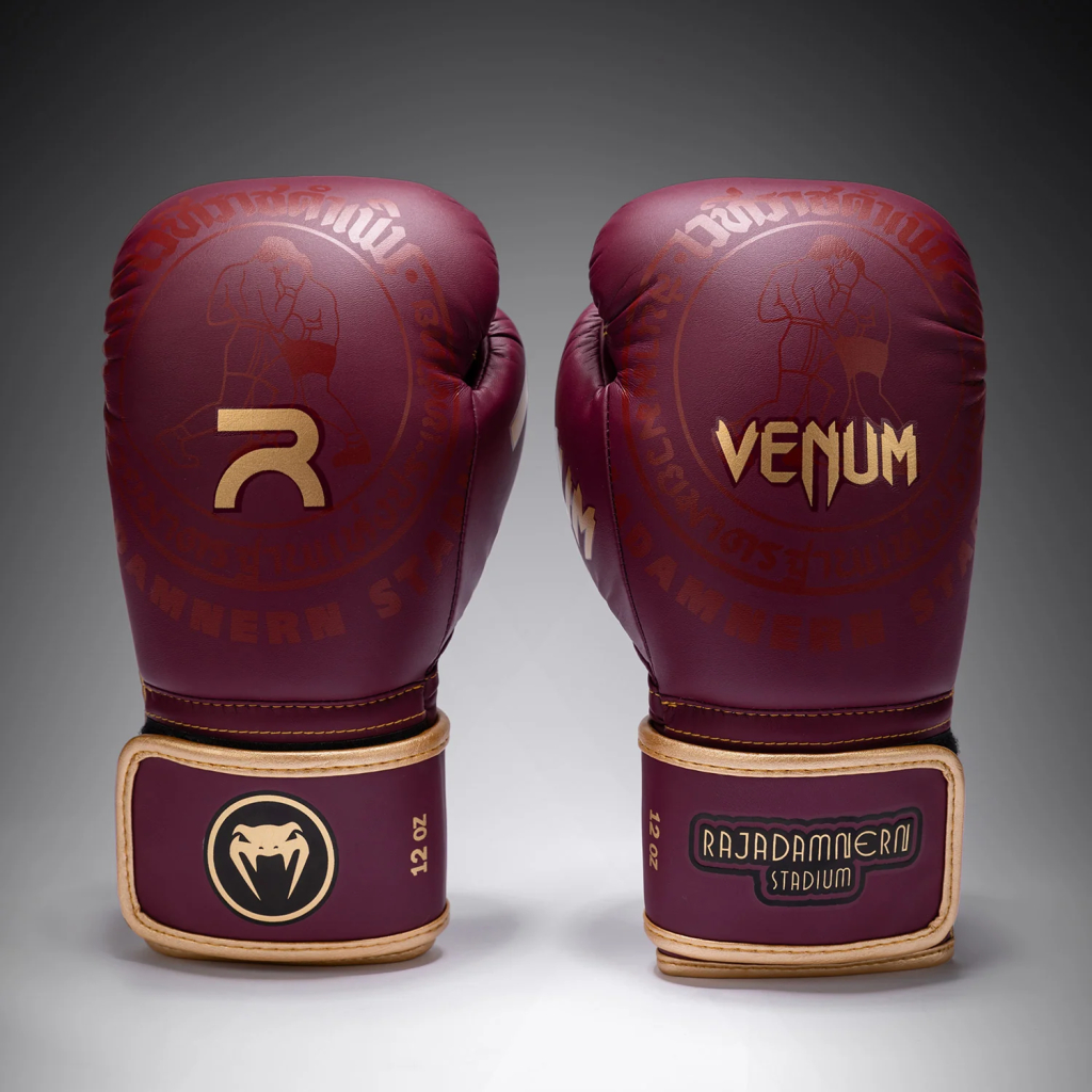 Боксерские перчатки Venum x Rajadamnern Black/Red
