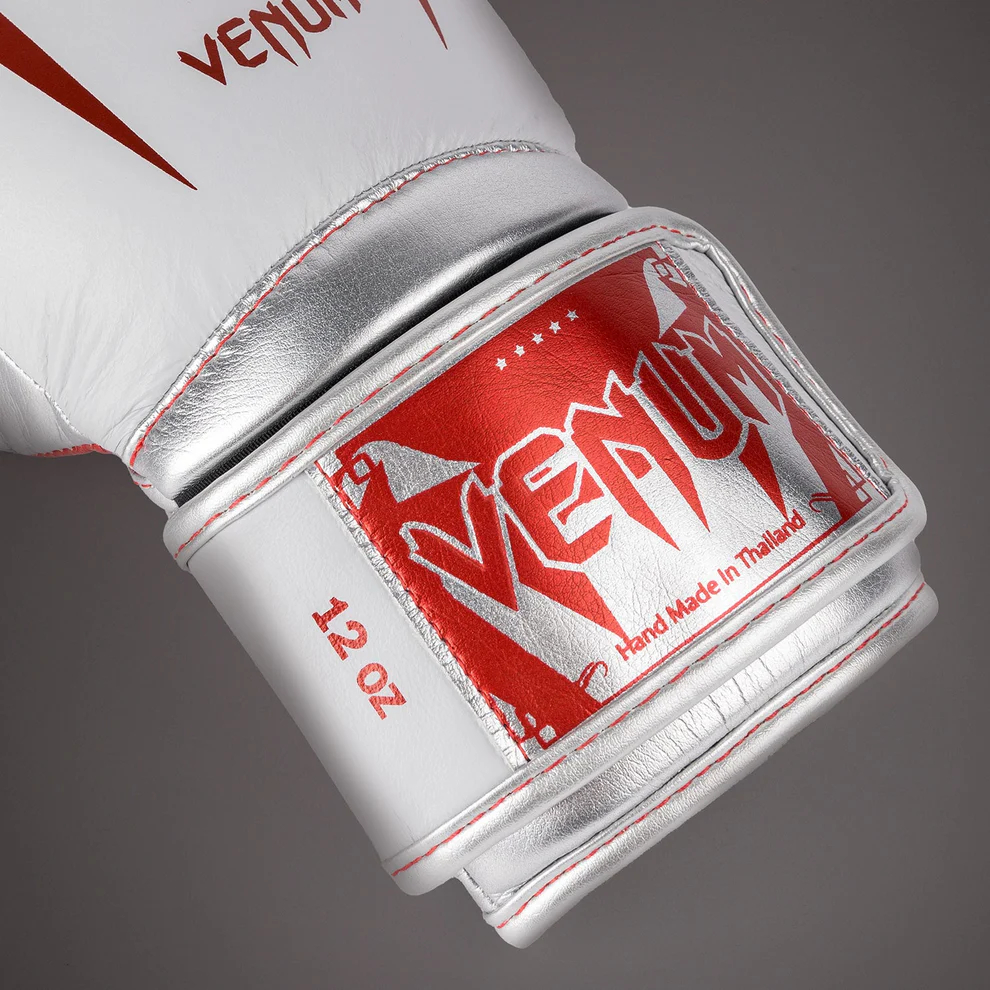 Боксерские перчатки Venum Giant 3.0 Red/Silver - Special Edition