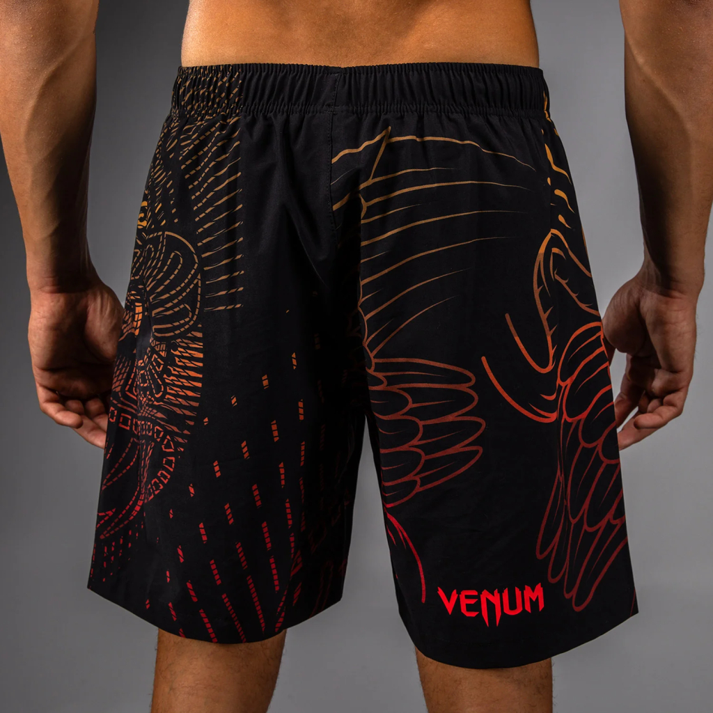 Шорты Venum Quetzal Fury Black/Fury Red/Tangerine