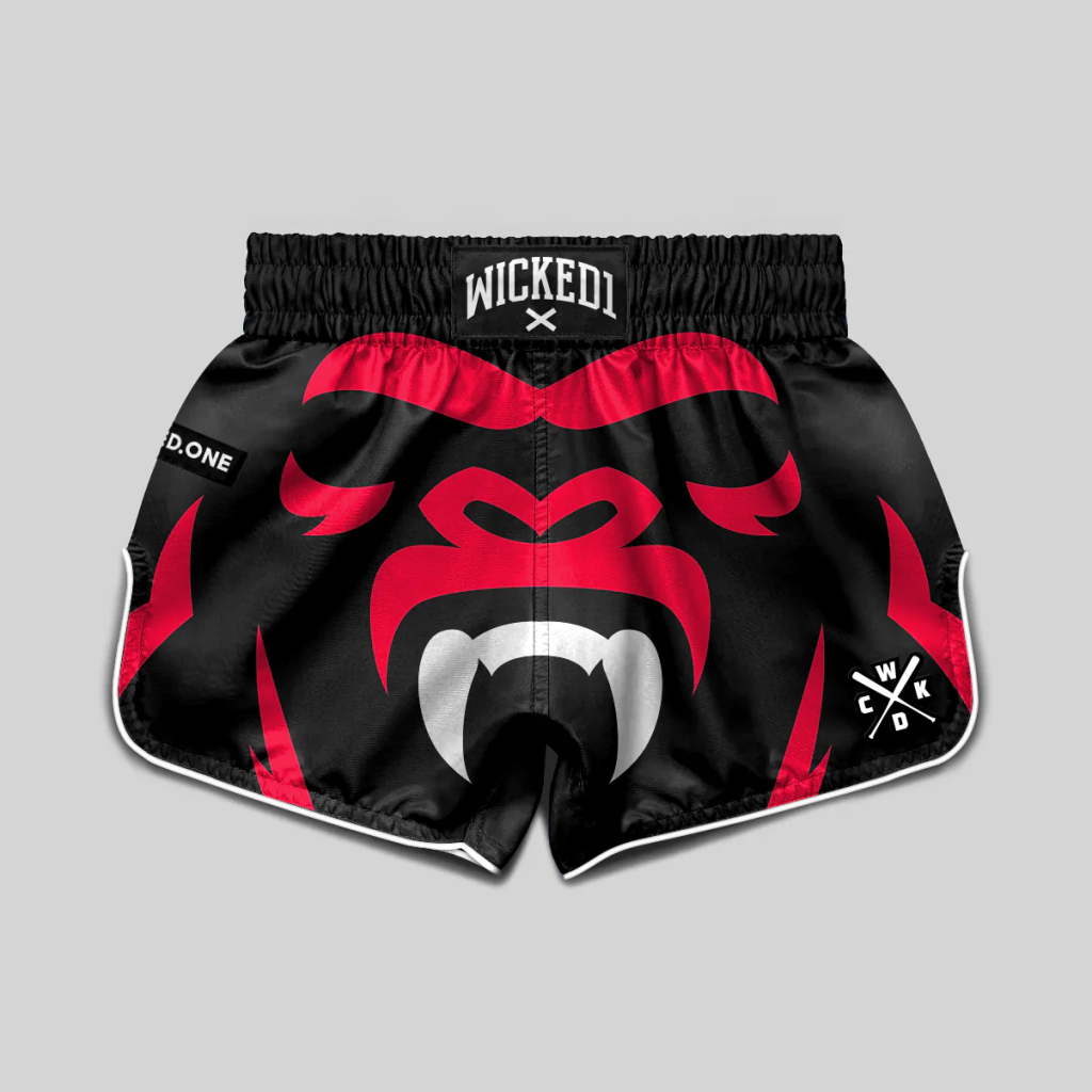 Шорты WICKED1 GORILLA, черные