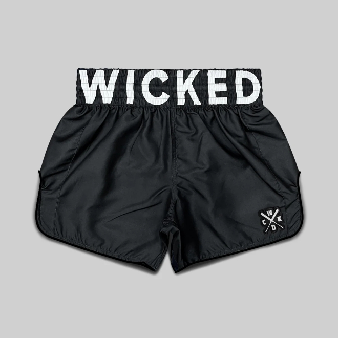 Шорты WICKED1 SHORT BELT, черные