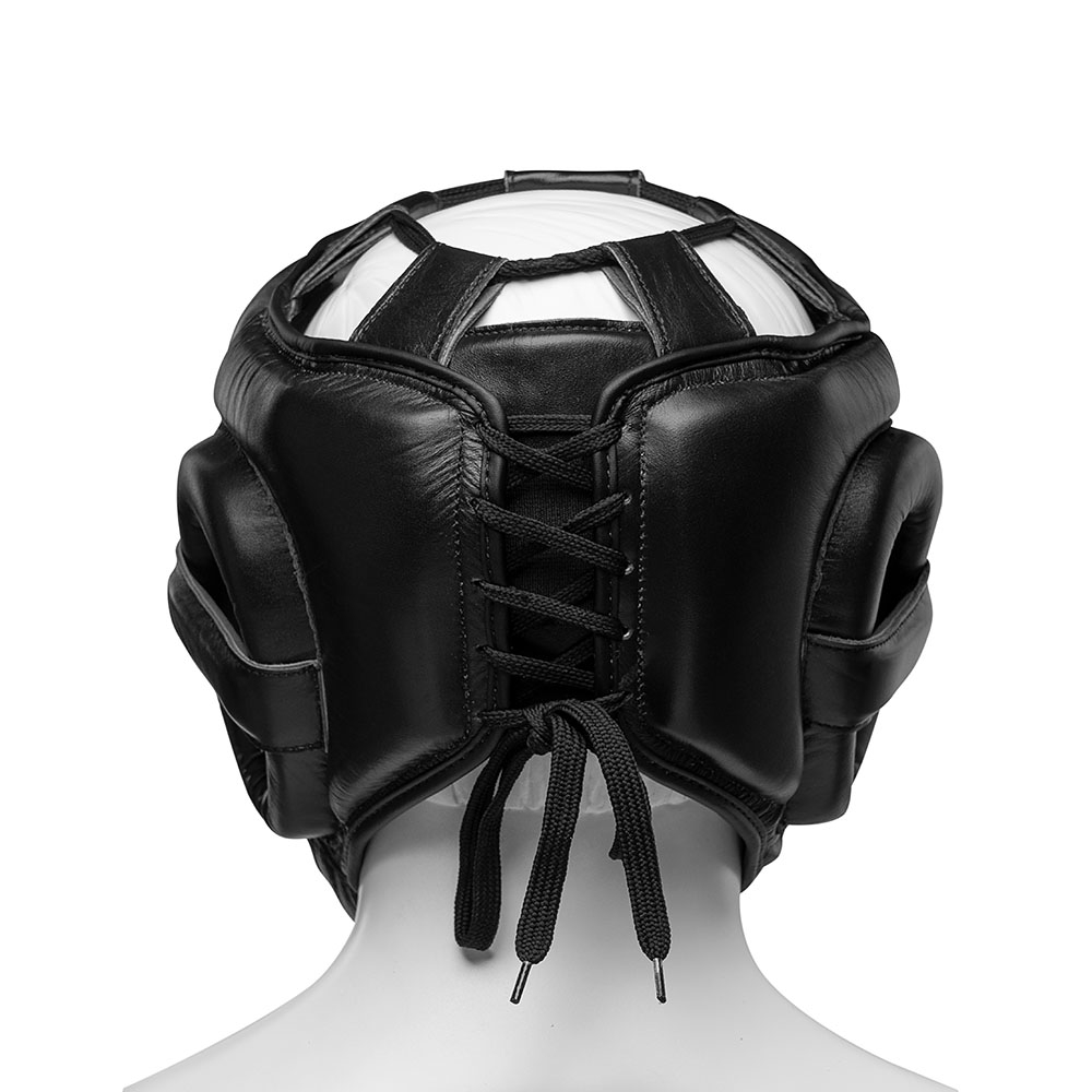 Боксерский шлем LEADERS LS MEX BK