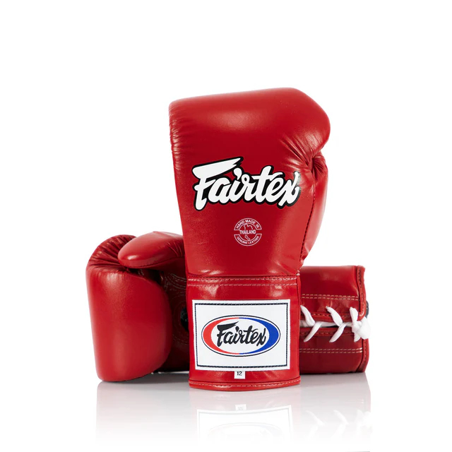 Боксерские перчатки FAIRTEX BGL6 PRO COMPETITION, красные