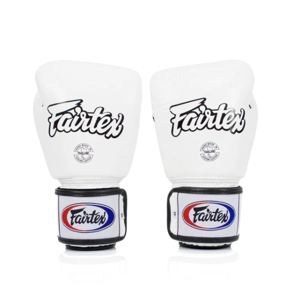 Боксерские перчатки Fairtex BGV1, белые Боксерские перчатки Fairtex BGV1, белые