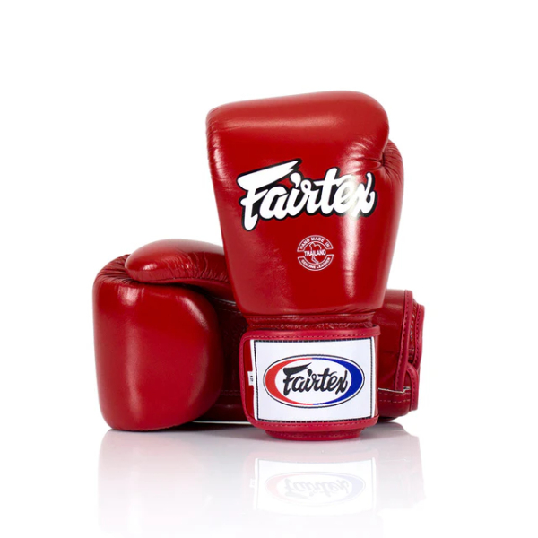 Боксерские перчатки Fairtex BGV1, красные